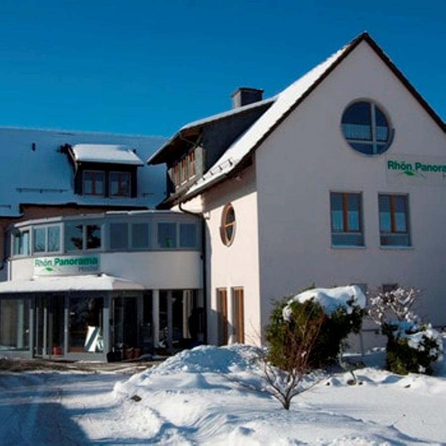 Rhoen Panorama Hostel Poppenhausen Exterior foto